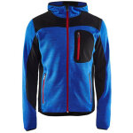 Blaklader - veste tricotée à capuche - 4930 - bleu clair / noir - xl Blaklader - veste tricotée à capuche - 4930 - bleu clair / noir - xl