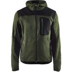 Blaklader - veste tricote  capuche - 4930 - vert fonc / noir - s