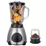 Blender �lectrique 2 en 1, broyeur � caf�, hachoir, 500 w, mixeur � fruits, 1, 5 l, b0471
