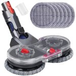 Bleosan - t�te de vadrouille electrique pour dyson v11 v10 v15 v8 v7 aspirateur t�te de balai avec r�servoir ...