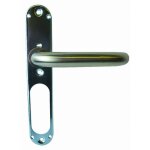 Blindomax - ensemble sur plaque 2 coudes vabre sur rosace ressort 38 / 50 inox 304 - 939