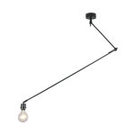 Blitz - suspension r�glable - 1 lumi�re - l 100 mm - noir - moderne - �clairage int�rieur - salon - qazqa ...