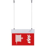 Bloc autonome d'�clairage de s�curit� avec pictogramme 'robinet