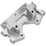 Bloc avant en alliage d'aluminium pour voiture de course traxxas rustler slash stampede (argent)