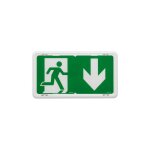 Bloc baes vacuation saillie led 1. 2w 45lm autonomie 1h sati autodiag ip43 ik07 eco1 legrand 062525