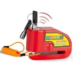 Bloc de disque d'alarme antivol pour moto, verrou de disque pour scooter avec alarme 110 db, 2 cl�s, ...