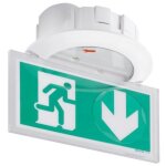 Bloc �clairage de s�curit� led autonome baes d'ambiance practice ura super sati connect� flux 320lm - ...