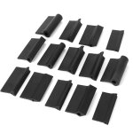 Bloc de pon�age flexible - 14 feuilles abrasives incluses, parfait pour le pon�age du bois