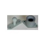 Imline - bloc porte gris résistant aux uv et au gel pour caravane et camping - car Imline - bloc porte gris résistant aux uv et au gel pour caravane et camping - car