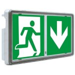 Bloc. tech - baes �vacuation ip44 - ik08 4 led 136 lm sati one e1s