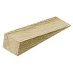 Bloque - porte bois poli h. 2. 8 x l. 9. 3 cm - hettich