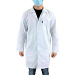Lma - blouse blanche chimie tudiant et lycen pigment blanc xs