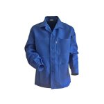 Veste de cuisinier plantoir fermeture � boutons 200241 bleu bugatti t4 lma lebeurre - 200241 - t4