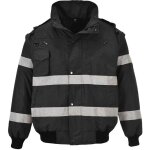 Blouson bomber iona 4 en 1 couleur : noir taille s - portwest