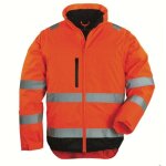 Coverguard - blouson haute visibilit� 2 en 1 manches amovibles hi - way xtra orange l