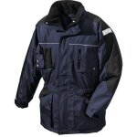 Blouson d'hiver aalborg taille xxl marine / noir 100 % pes
