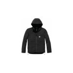 Blouson hodded rough noir s -