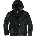 Blouson de travail femme carhartt washed duck active jacket noir t. m - 104053 - blk - m