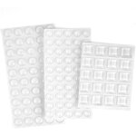 Blue dream - 120 pi�ces butee de porte, moinkerin stop porte arret de porte amortisseur porte placard ...