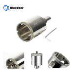 Scie cloche diamant�e 35 mm avec foret guidage de centrage, scie cloche carrelage avec rev�tement diamant, ...