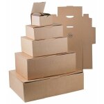 Kke - bote postale brune 330 x 300 x 130mm - colis 50 boites