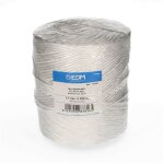 Bobine de raphia 600 / 1 - 750 gm / 420mts - blanc edm Bobine de raphia 600 / 1 - 750 gm / 420mts - blanc edm