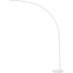 Bobochic - lampadaire arc 147x40x185 cm en m�tal blanc