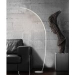 Bobochic - lampadaire à lampe led 95x35x170 cm en aluminium blanc Bobochic - lampadaire à lampe led 95x35x170 cm en aluminium blanc