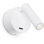 Boc, applique murale led d'int�rieur en m�tal, faro barcelona