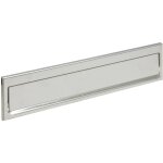 C611 entr�e de bo�te aux lettres en acier inoxydable pour porte, mur et portail, bouche d'entr�e boite ...