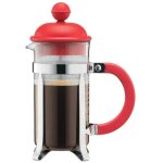 Bodum cafetire  piston 3 tasses rouge - caffettiera colors