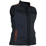 Lma - bodywarmer matelass�e bicolore femme madison - couleur noir / gris - taille v�tement 2xl