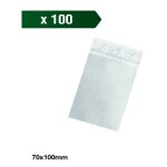 Boite de 100 sachet zip 70x100mm - 50