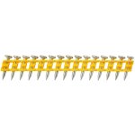 1005 clous dewalt dcn8901025 25mm pour cloueur bton dcn890p2