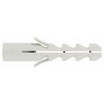 Boite de 20 - syst�me de fixation d'echafaudages et sur fa�ades cheville - 2 ailettes - nylon 14 x 100 ...