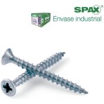 Boîte de : 200 pcs vis à tête plate inox spax - s abc 3. 5x16 Boîte de : 200 pcs vis à tête plate inox spax - s abc 3. 5x16