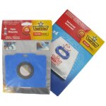 Boite de 4 sacs aspirateurs universels top filter avec adaptateur click bag pour aspirateurs rowenta ...