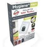 Boite de 4 sacs hygiene + aromatic fleur (zr200920) aspirateur moulinex, rowenta, tefal