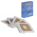 Sacs microfibres adaptable par 5 280 - bd2m 35601471 pour aspirateur alaska, bestron, bluesky, bomann, ...