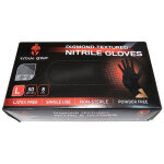 Bo�te de 50 gants en nitrile - taille l - noir