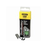 Boite de 5000 agrafes type g - x 5000 - 6 mm - stanley