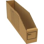Boite a bec en carton brun 300x50x110mm - 17223