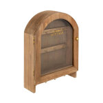 Bo�te � cl�s en bois 'roxie' 28cm marron