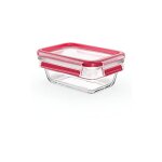 Boite clip close rectangle 0 45l rouge groupe seb france emsa n1040500