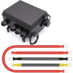 Bo�te de contacteur relais sol�no�de pour treuil �lectrique 12v ? capacit� 8000 - 17000 lb ? c�ble awg4 ...