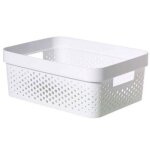 Boîte curver infinity dots 11l 35, 6x26, 6x13, 6 cm blanc Boîte curver infinity dots 11l 35, 6x26, 6x13, 6 cm blanc