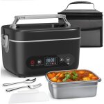 Bo�te � d�jeuner �lectrique sans fil 1, 2l, 24 000 mah rechargeable pour adultes, hommes, bo�tes � d�jeuner ...