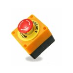 Bo�te �tanche interrupteur d'urgence champignon 1no - 1nc 10a / 660vac lay37 lay37 - ip67