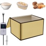Bo�te de fermentation pour p�te avec contr�le de temp�rature 50 - 115�f ? minuterie r�glable ? r�cipient ...