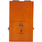 Bo�te inutile en pin naturel �cologique avec boutons m�talliques pour enfants et adultes - d�tente et ...